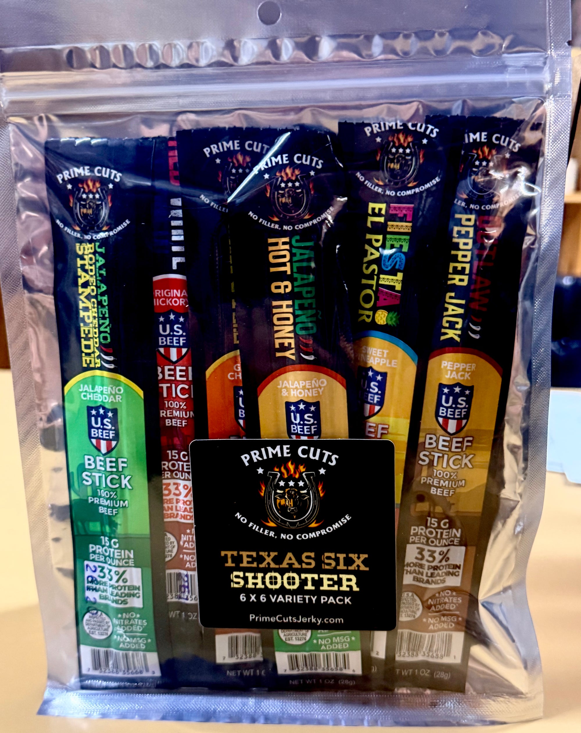 Texas Six Shooter 6 Pack
