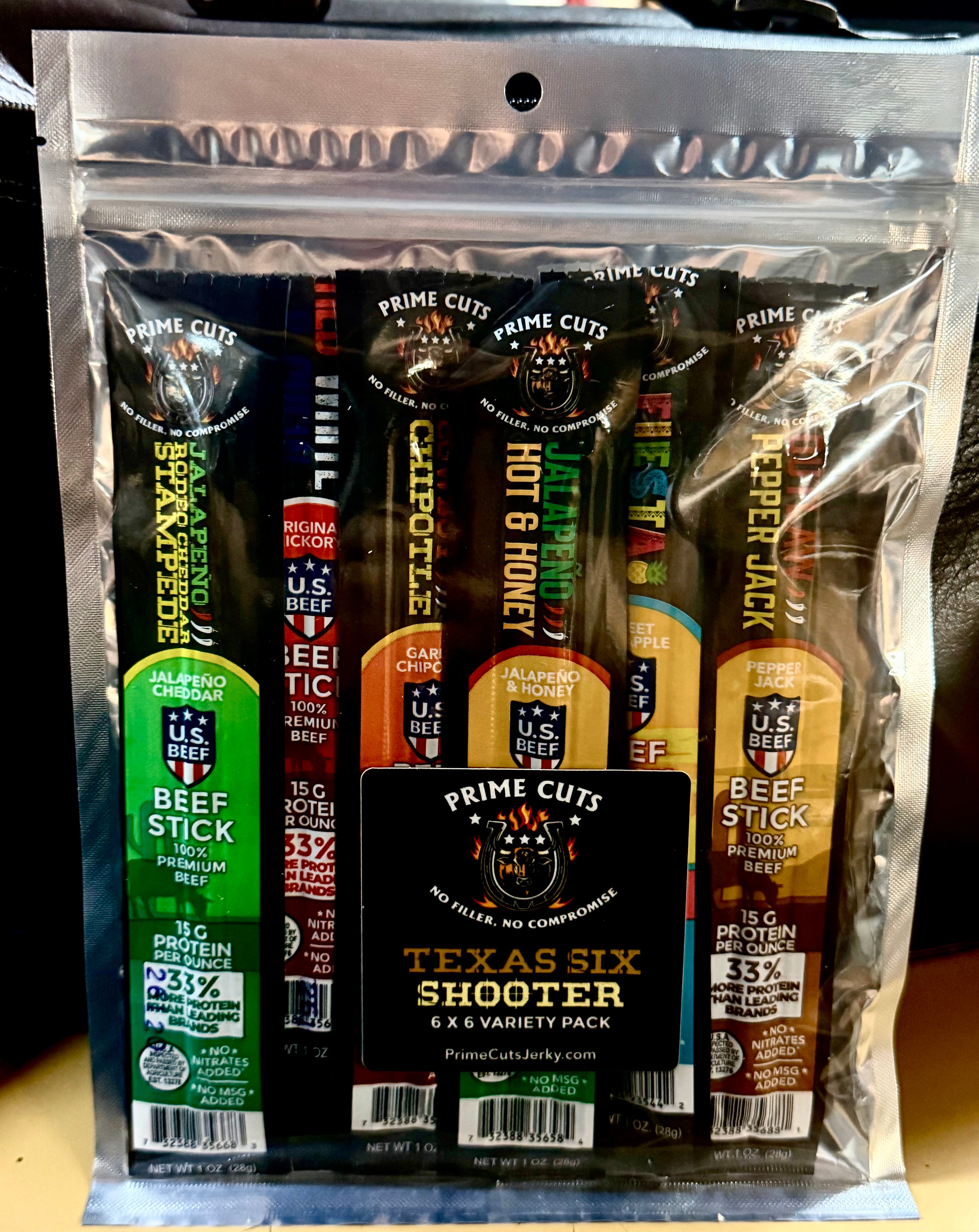 Texas Six Shooter 6 Pack