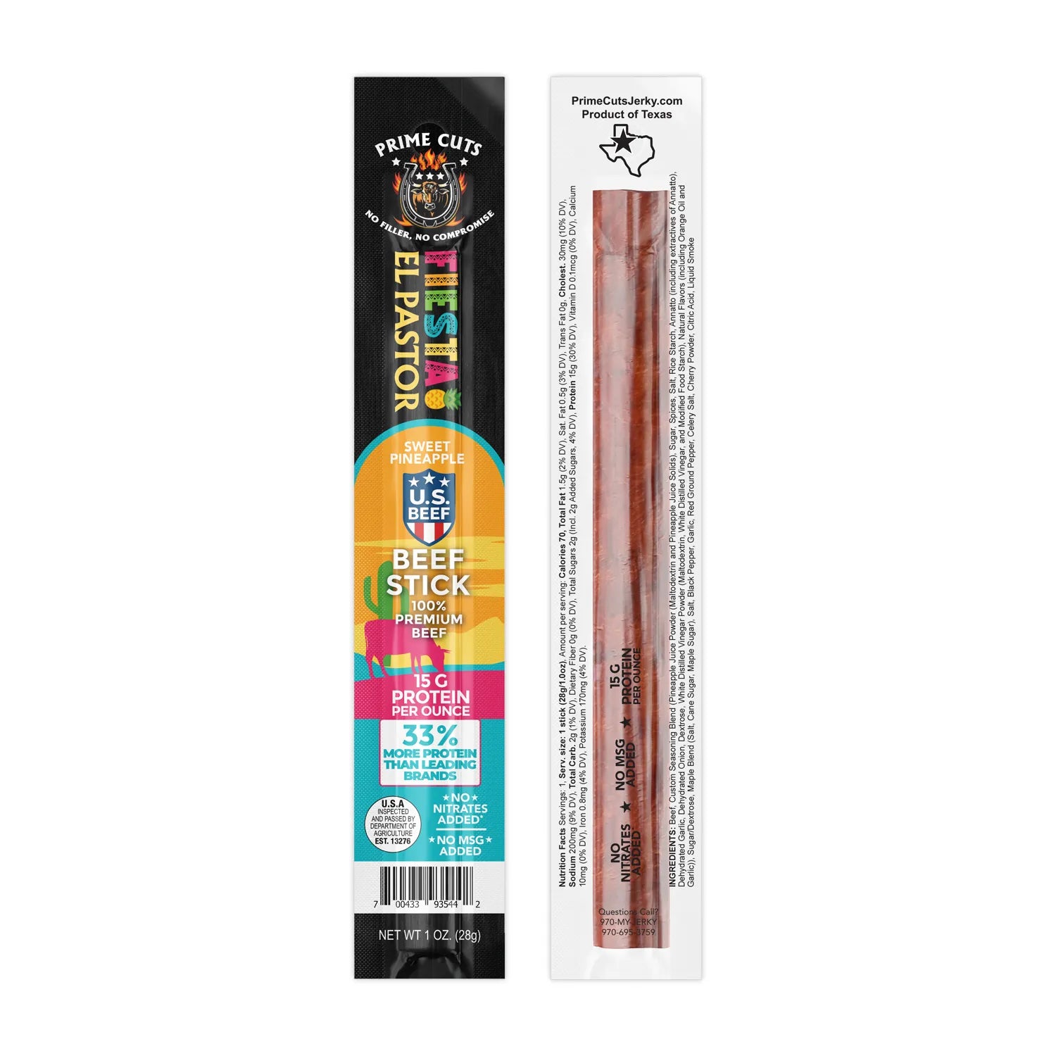 Fiesta El Pastor Beef Sticks